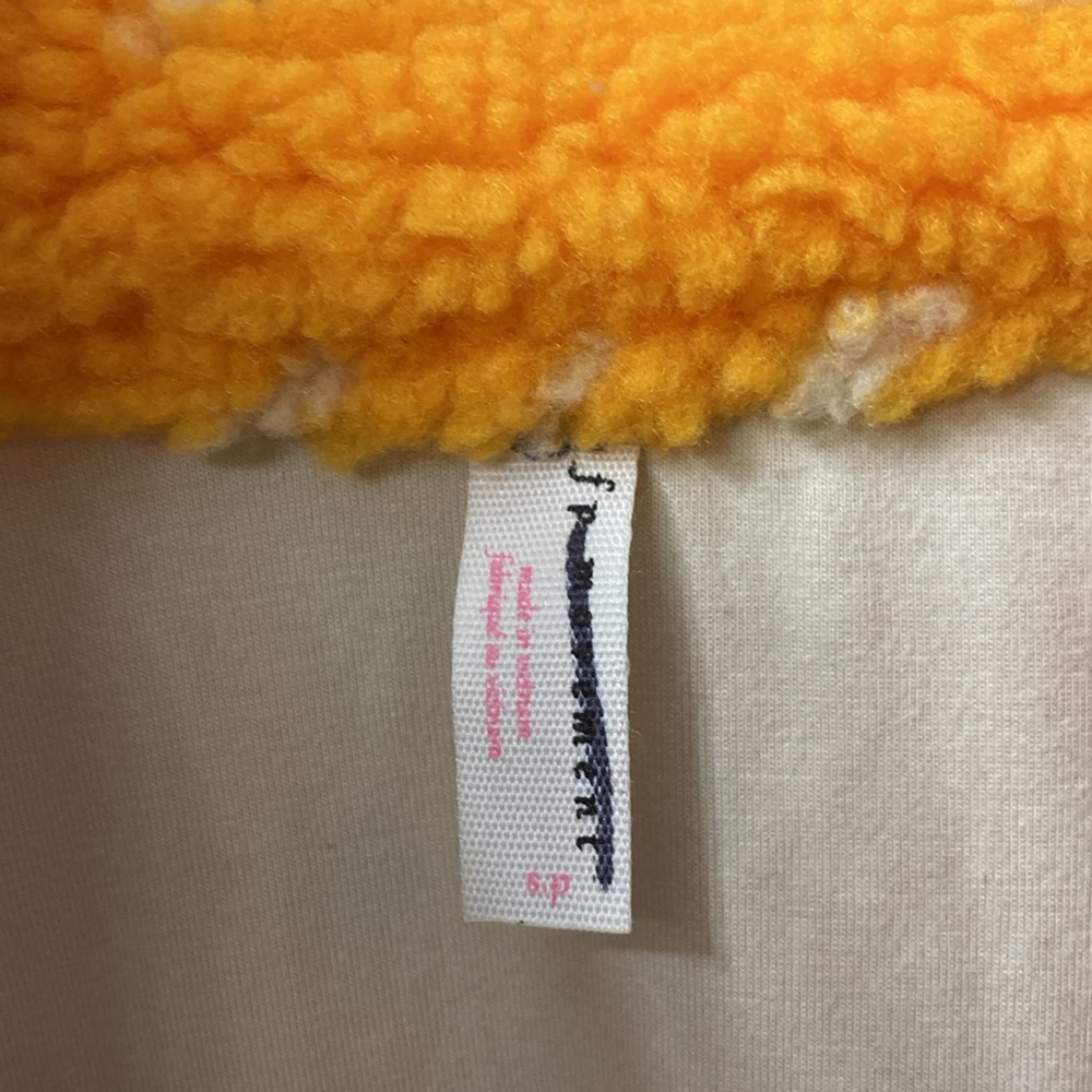 FP Movement Hit the Slopes Rocky Ridge Marigold Combo Printed Fleece Jacket NWOT - Picture 5 of 13